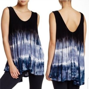 Free People Sebastian Tie Dye Swing Tank Small